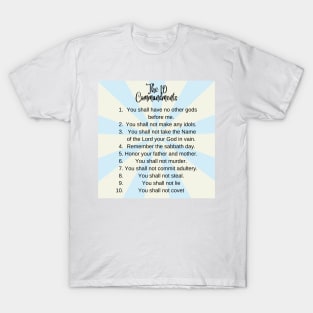 The 10 Commandments T-Shirt